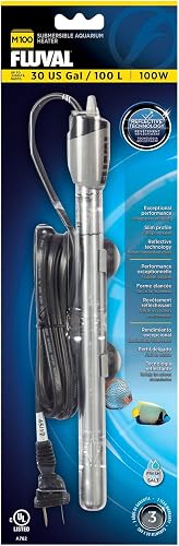 Fluval M 100-Watt Submersible Aquarium Heater – Compact, High-Performa — Our recommended configuration for best results