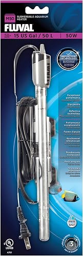 Fluval M 50-Watt Submersible Aquarium Heater – Compact, Reliable Heati — Build quality and design details up close