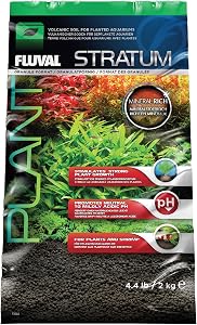 Fluval 12693 Plant and Shrimp Stratum for Freshwater Fish Tanks, 4.4 lbs. - Aquarium Substr