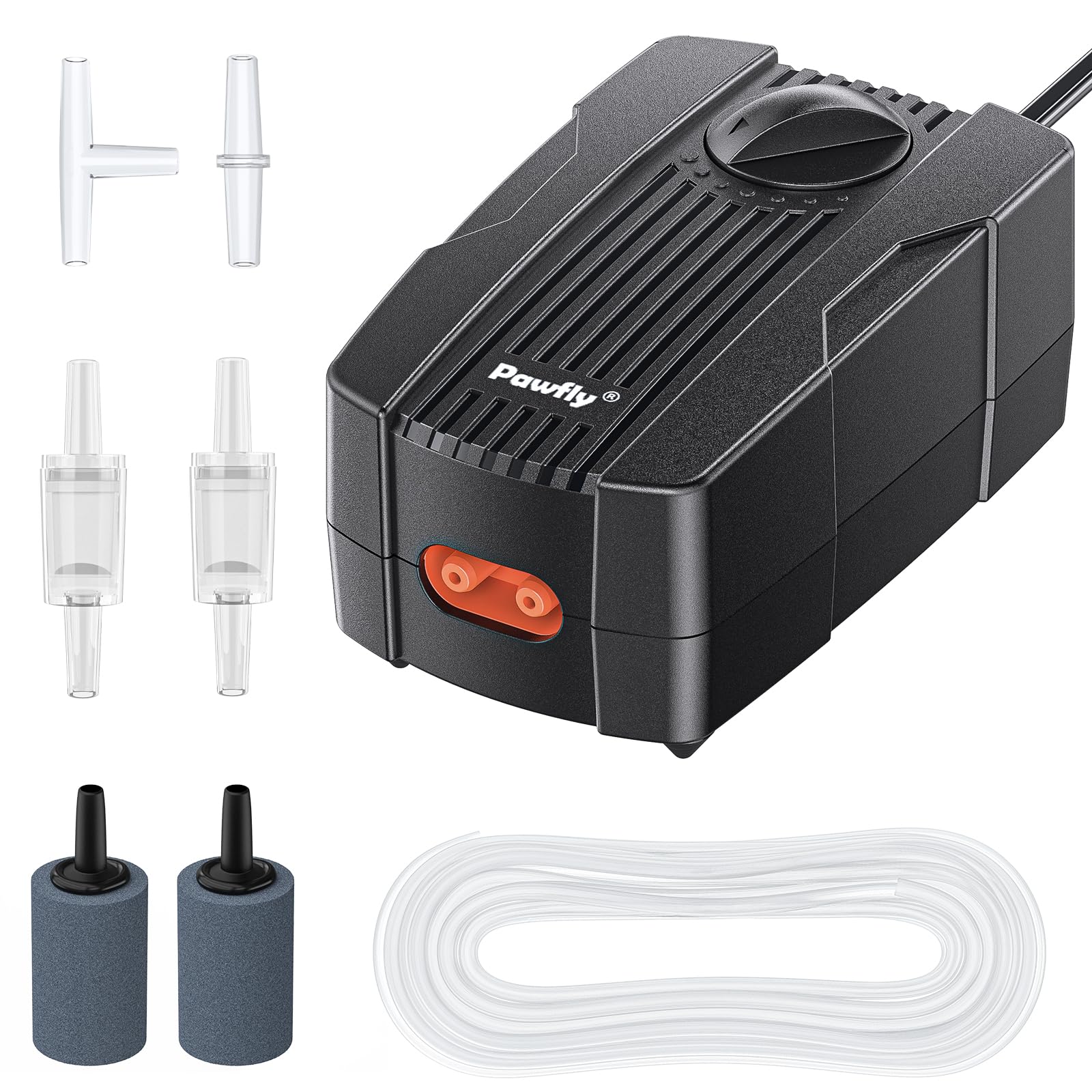 Pawfly Aquarium Air Pump Oxygen Pump for 10-200 Gallon Fish Tanks Buck — Real-world performance testing in action